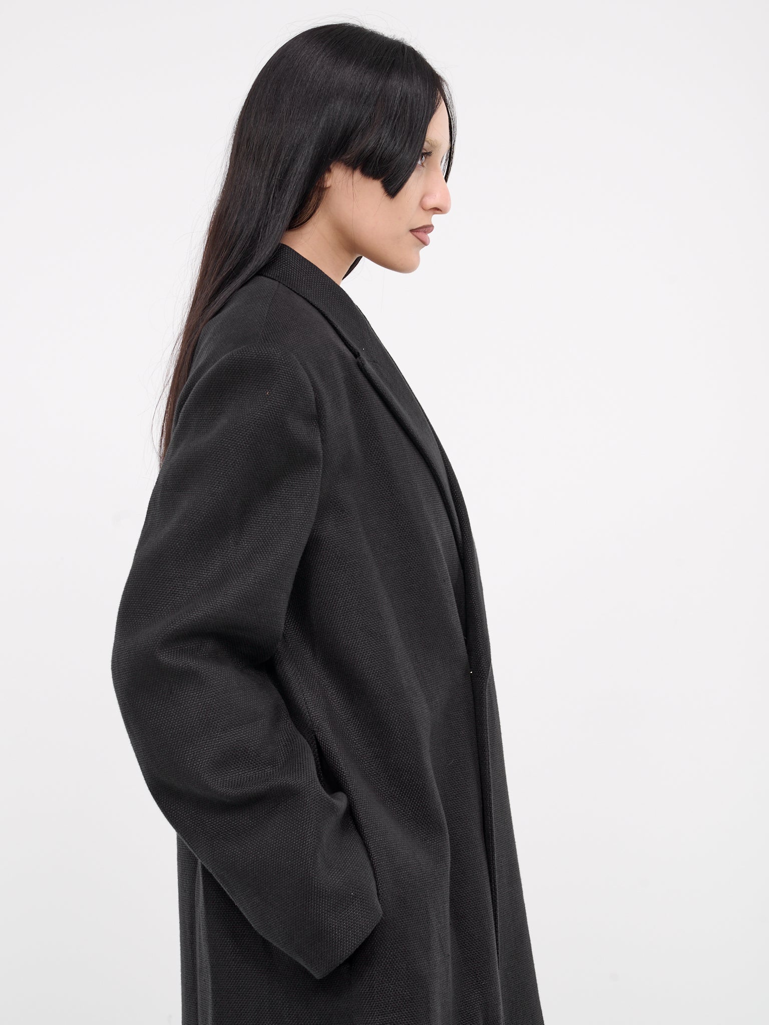 Extra Long Overcoat (Q810TN-Q0009-BLACK)
