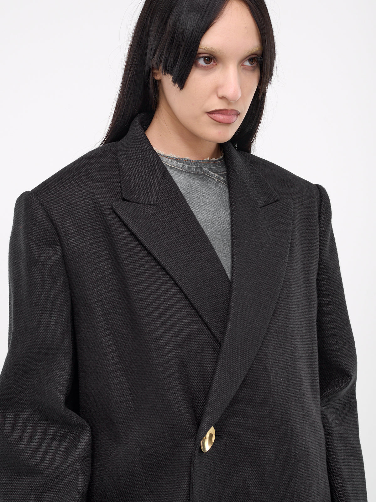Extra Long Overcoat (Q810TN-Q0009-BLACK)