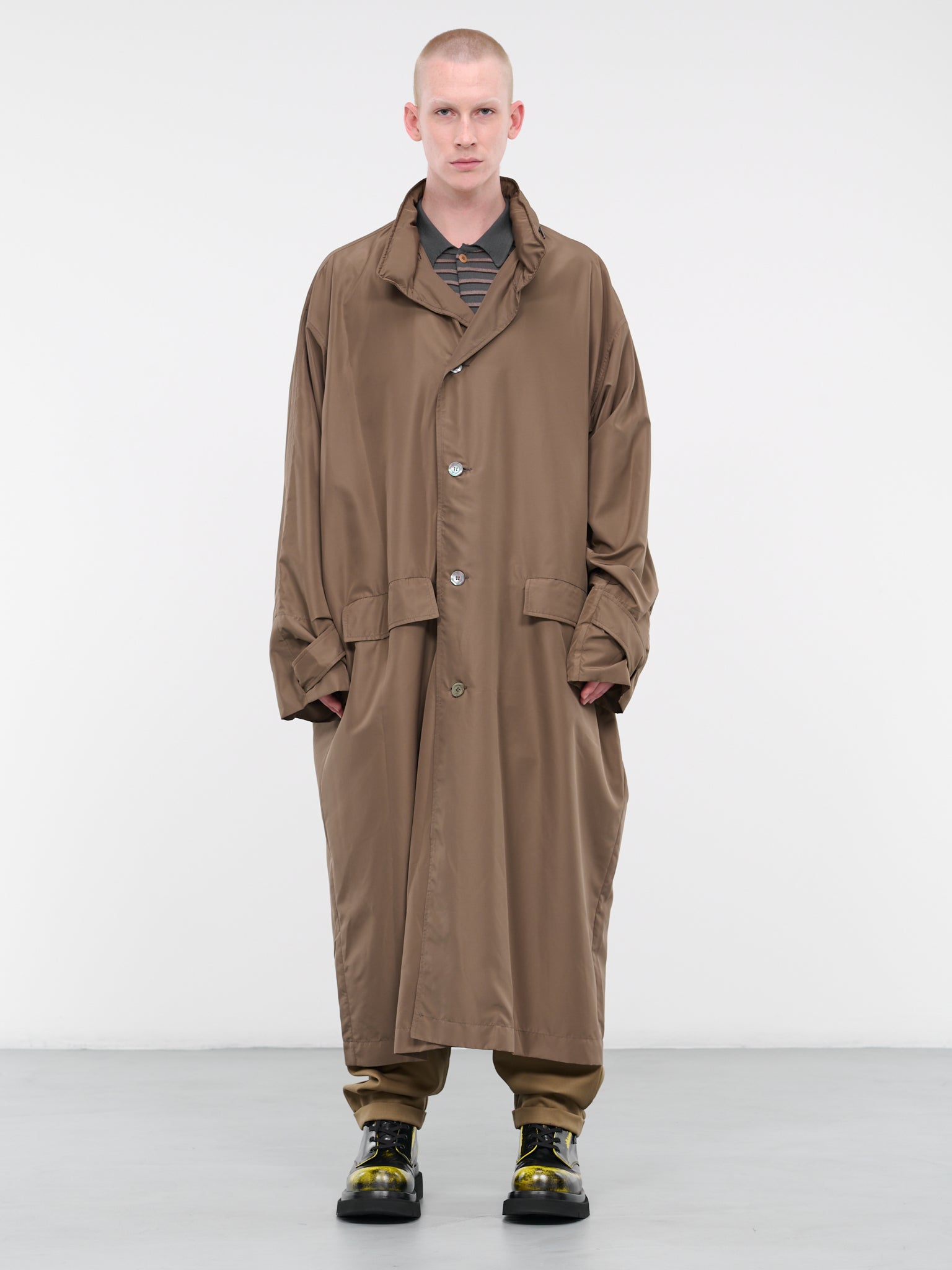 Big Trench Coat (Q88003318-86-PROTESTA-BROWN)