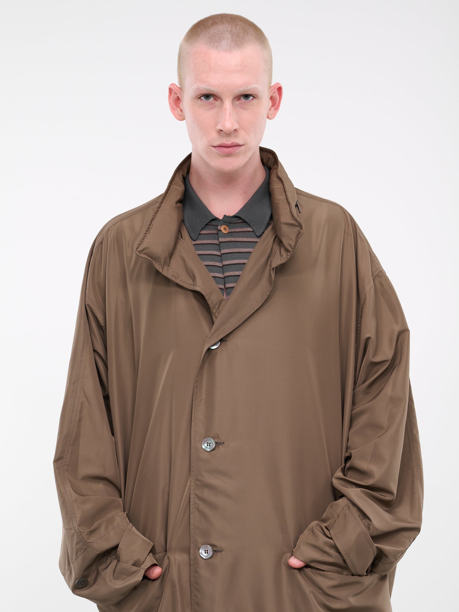 Big Trench Coat (Q88003318-86-PROTESTA-BROWN)