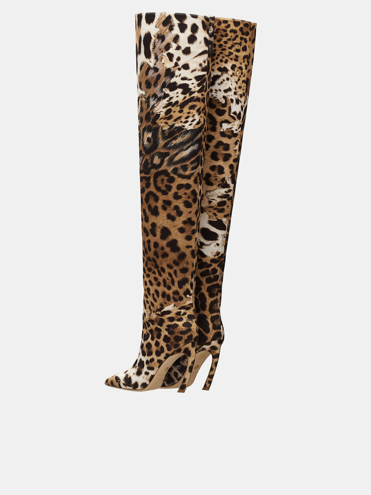 Jaguar Knee-High Boots (QWS014-SE450-05571-GIAGUARO)