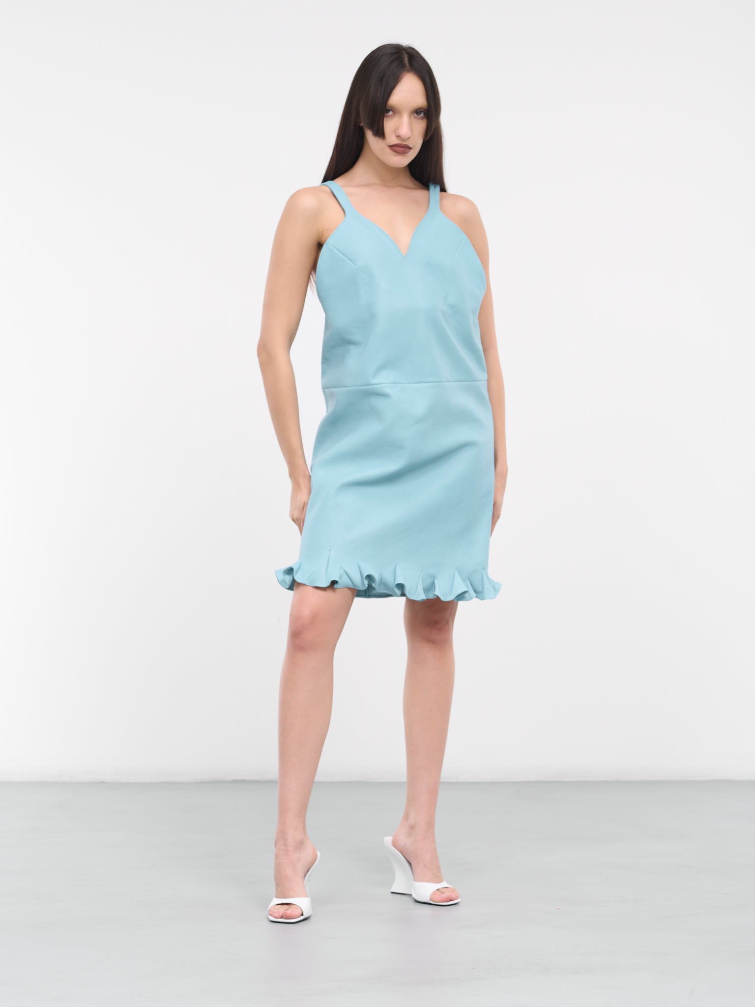 sky leather dress Sky to Moon Boutique Mini Dress Womens XS Faux Leather Strapless Underwire Bust