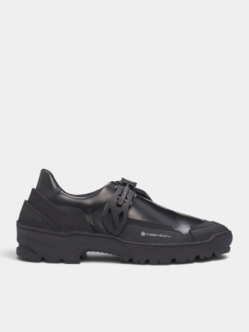 Black Rain Low-Top Derbies (Black RAIN-BLACK)