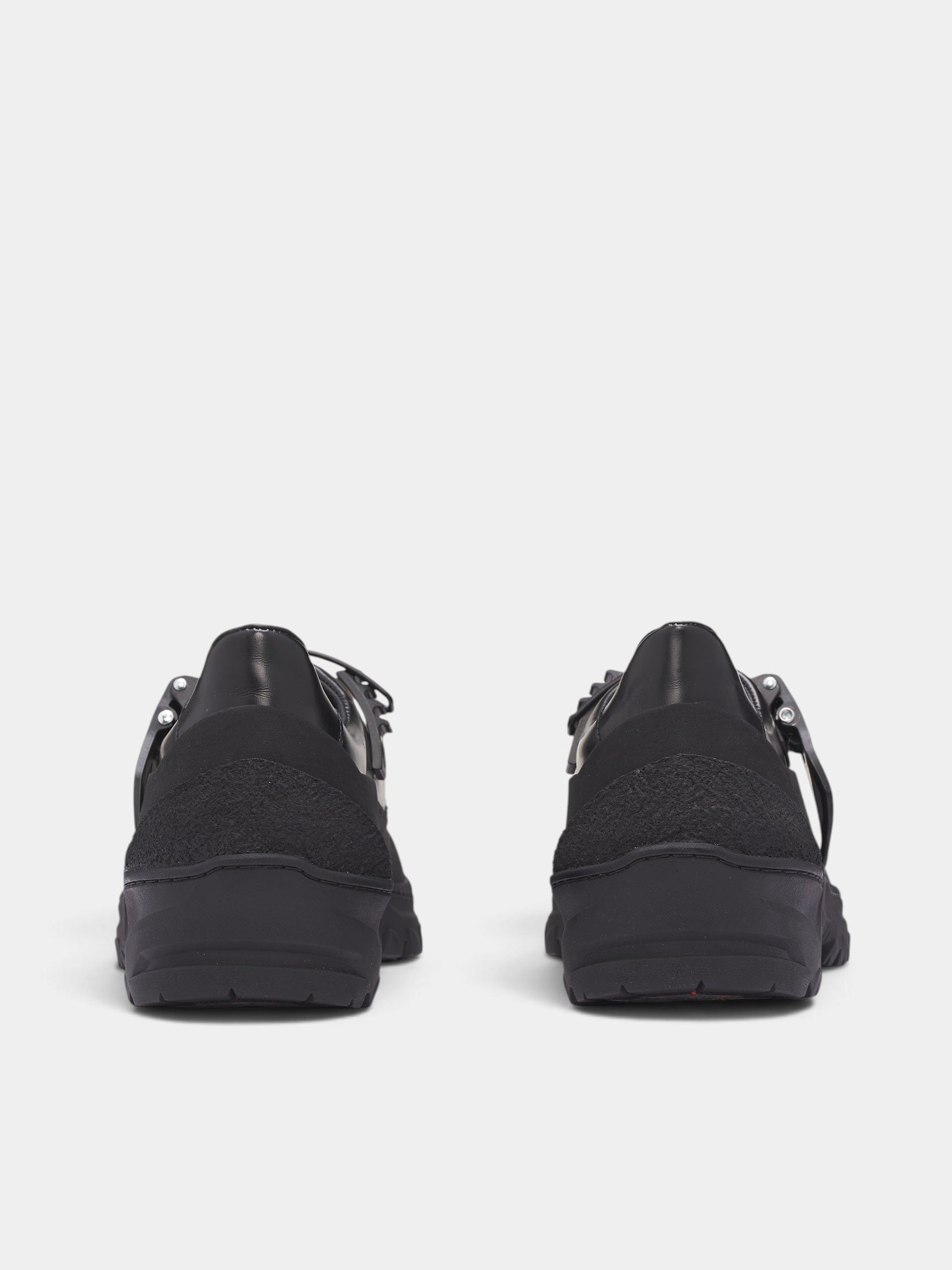 Black Rain Low-Top Derbies (Black RAIN-BLACK)