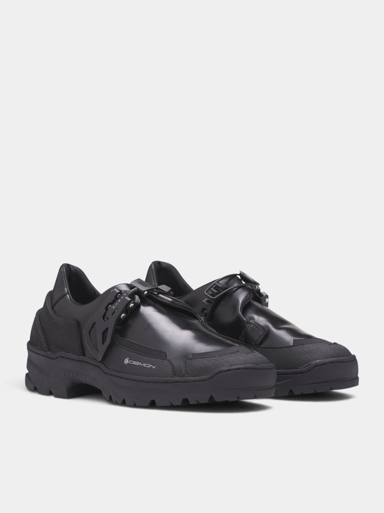 Black Rain Low-Top Derbies (Black RAIN-BLACK)