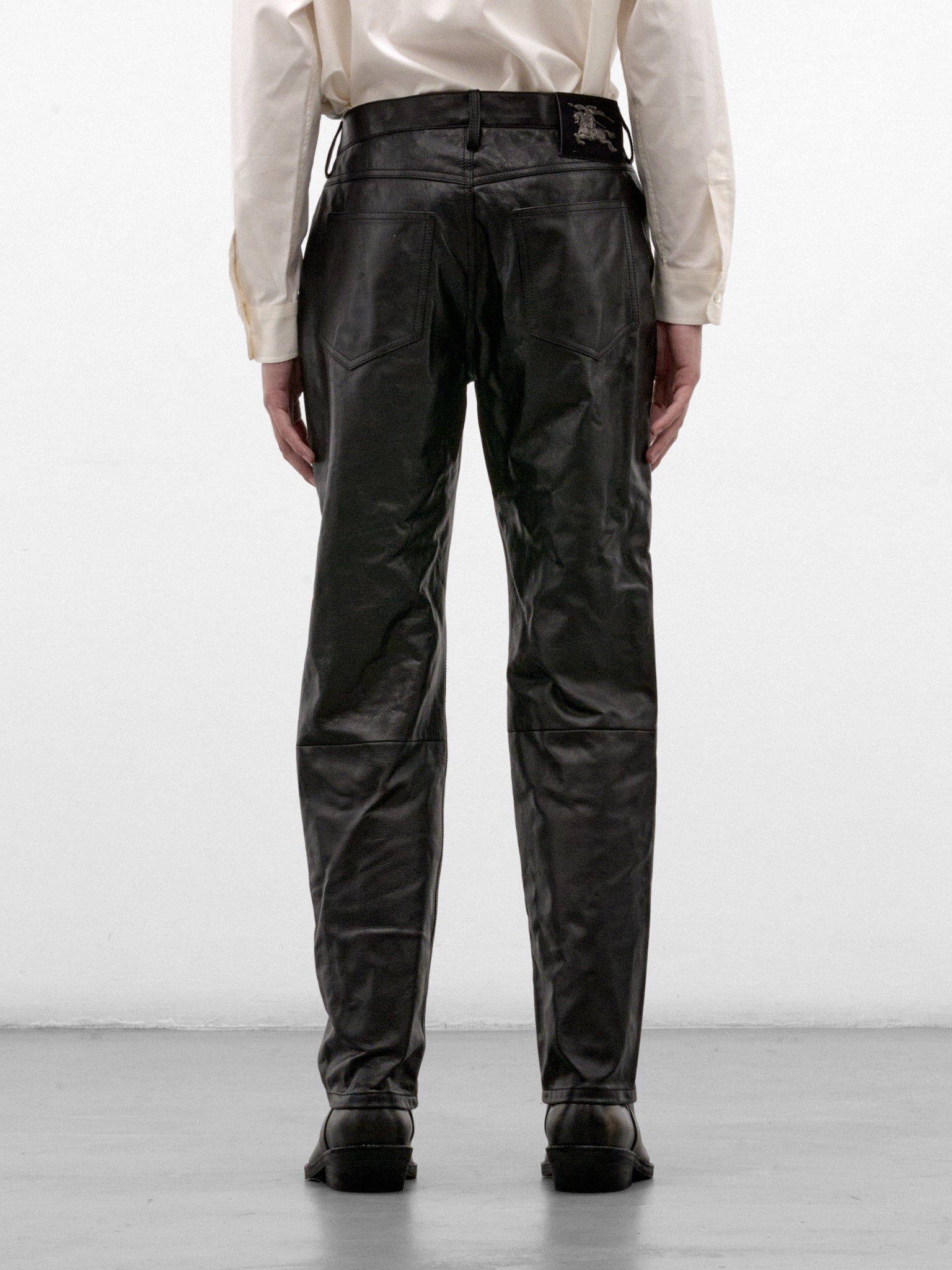 Black Leather Randolph Trousers (RANDOLPH-A1189-BLACK)