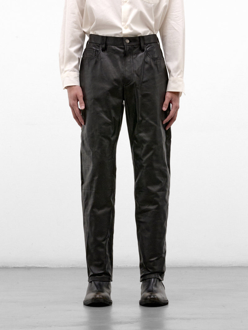 Black Leather Randolph Trousers (RANDOLPH-A1189-BLACK)