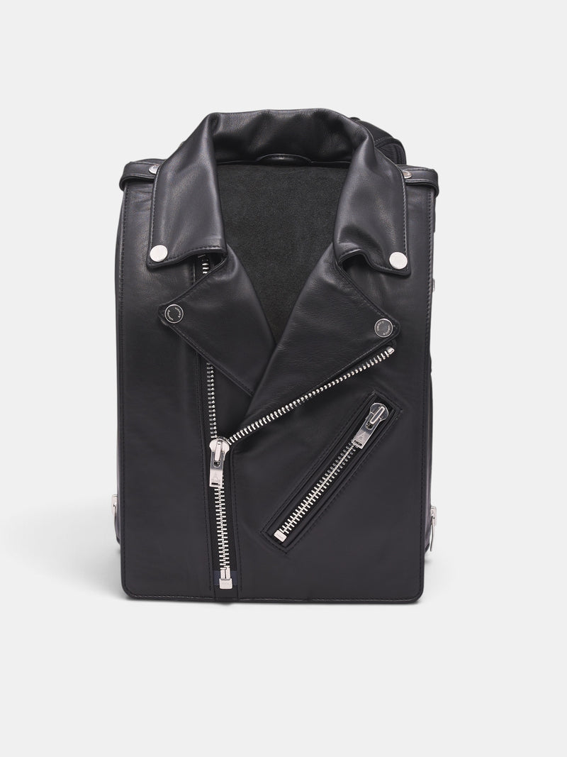 Black Roundrider Randoseru Backpack (RANDOSERU-BLACK)