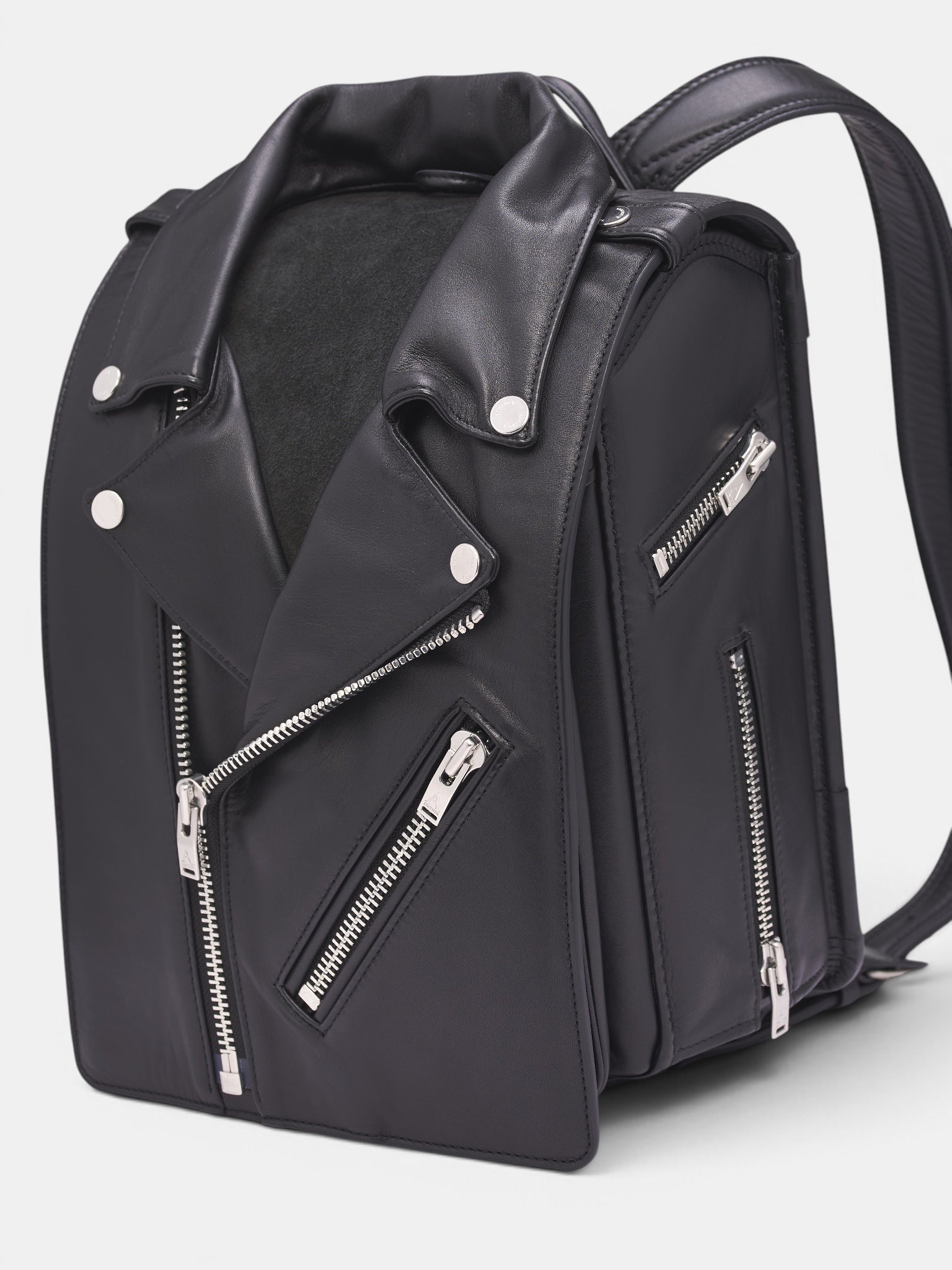 Black Roundrider Randoseru Backpack (RANDOSERU-BLACK)