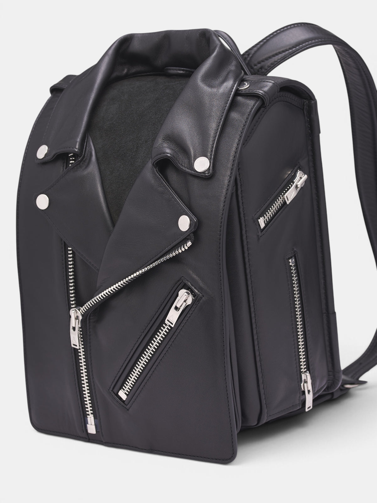 Black Roundrider Randoseru Backpack (RANDOSERU-BLACK)