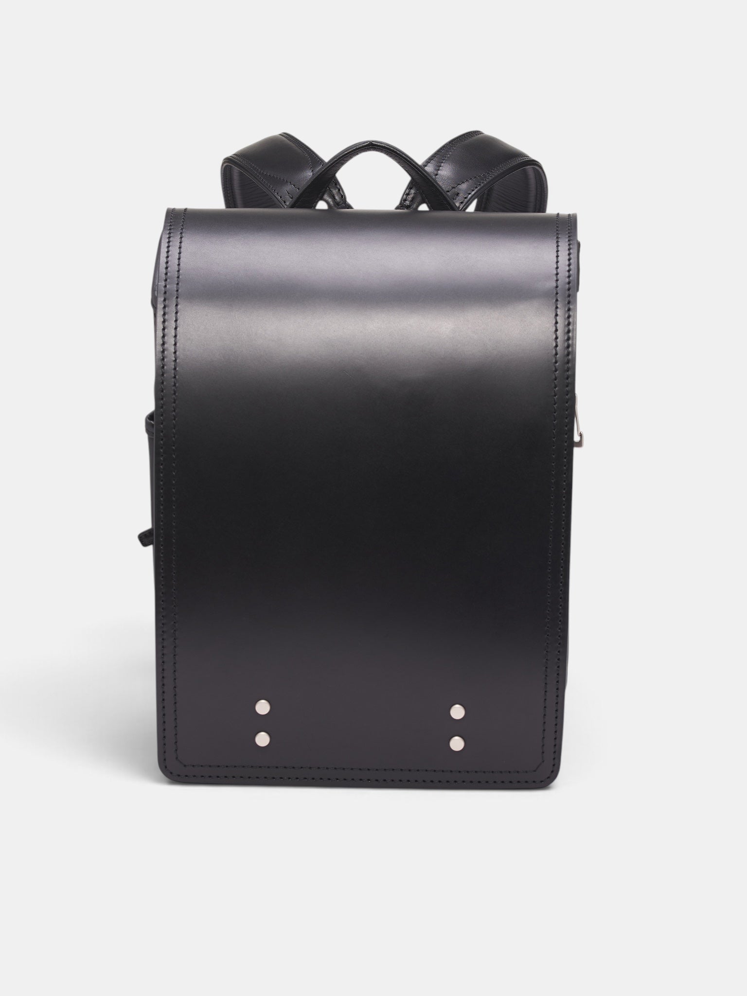 Black Steerhide Randoseru Backpack (BRANDSERU-STEERHIDE-BLACK)