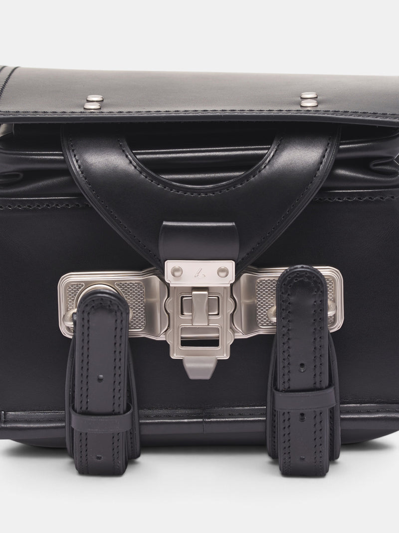 Black Steerhide Randoseru Backpack (BRANDSERU-STEERHIDE-BLACK)