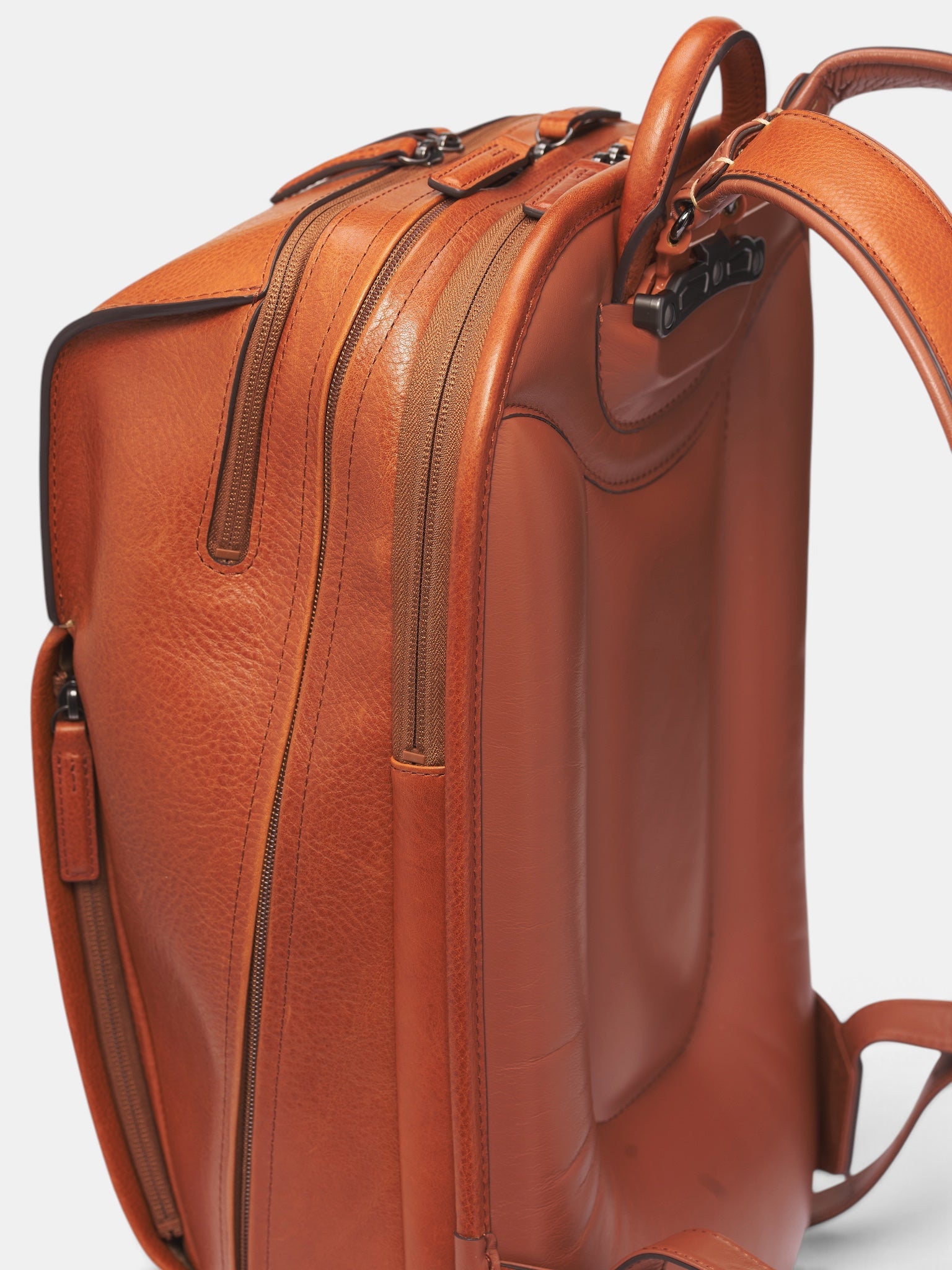 Brown Leather Legacy Backpack (LEGACY-BACKPACK-BROWN)