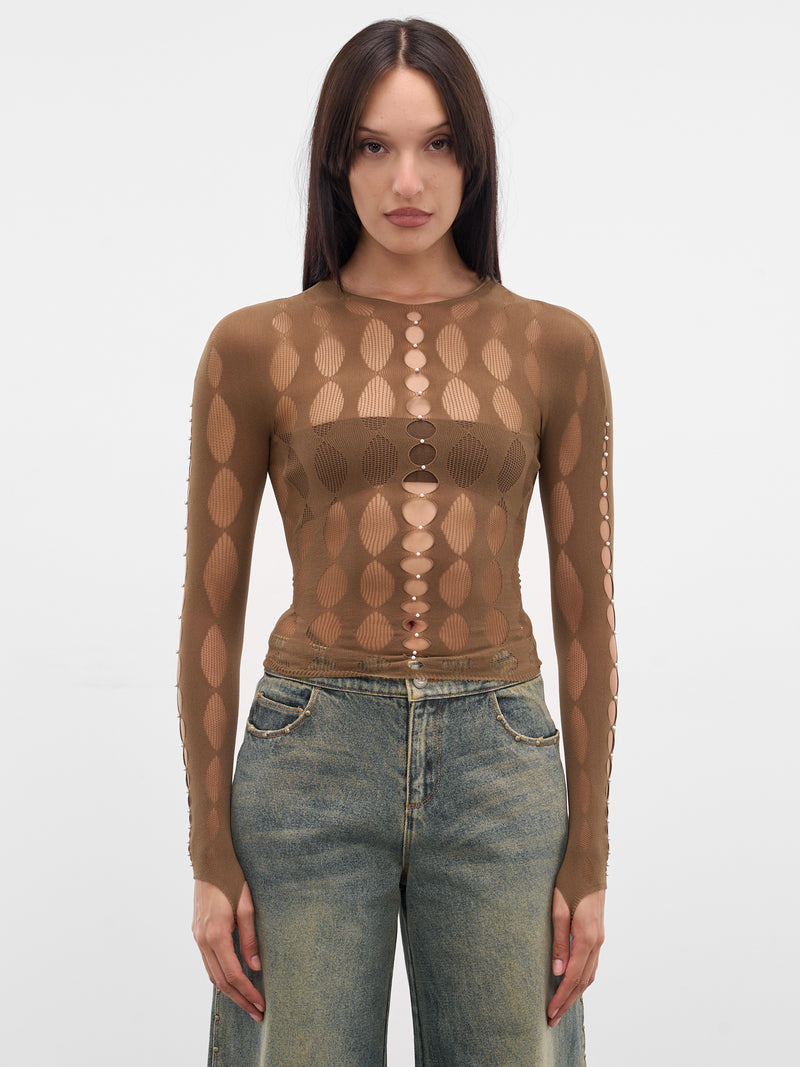 Marsh Cut-Out Layered Bandeau Top (RAW25JW03M-MARSH)
