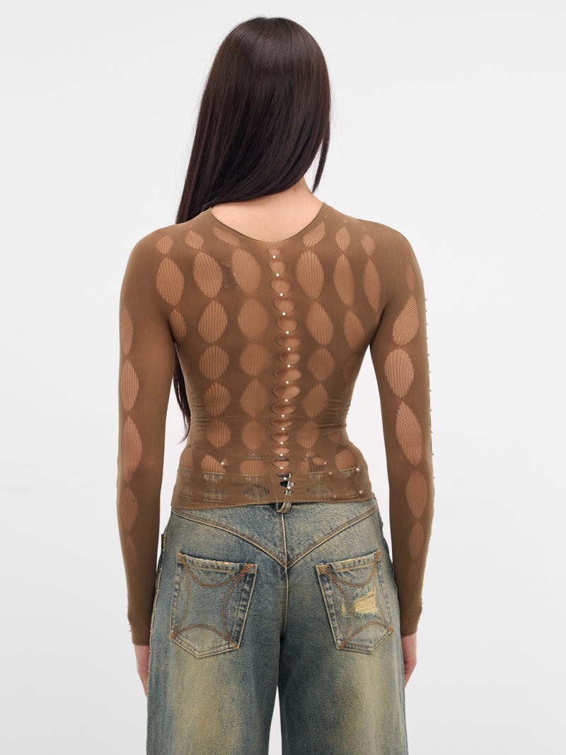 Marsh Cut-Out Layered Bandeau Top (RAW25JW03M-MARSH)