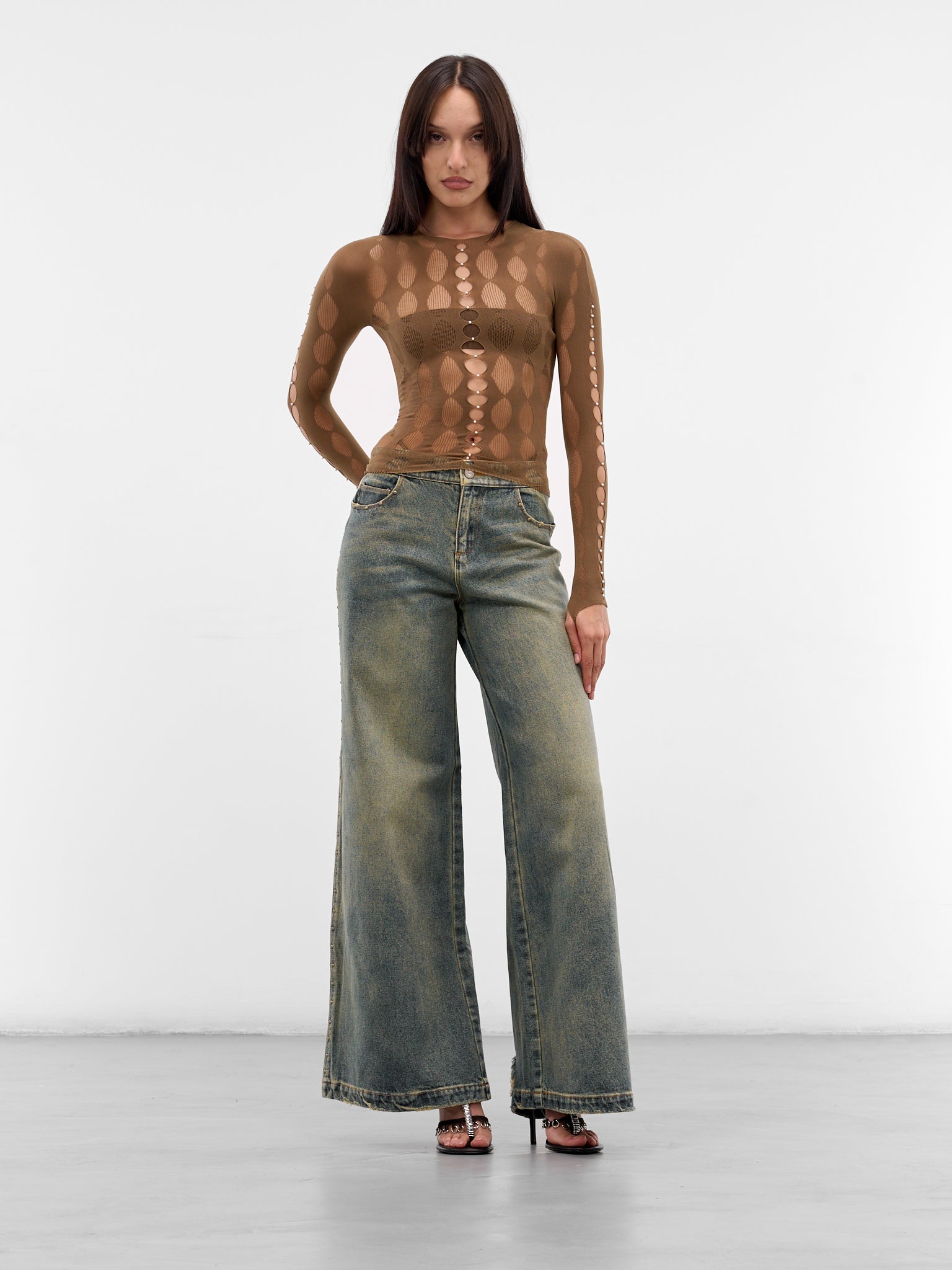 Marsh Cut-Out Layered Bandeau Top (RAW25JW03M-MARSH)