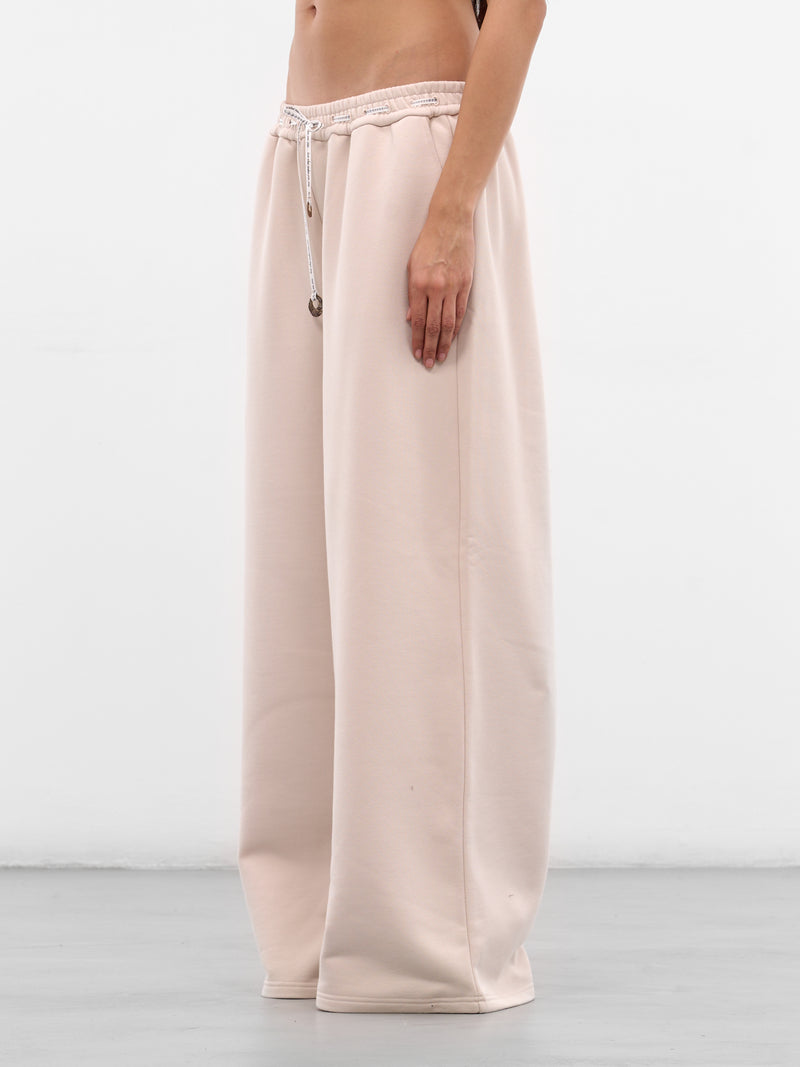 Seashell Ribbon Baggy Wide Sweatpants (RAW25WV15S-SEASHELL)