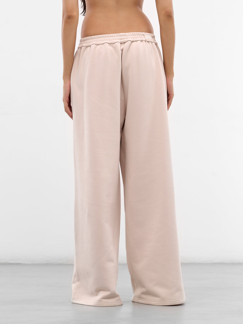 Seashell Ribbon Baggy Wide Sweatpants (RAW25WV15S-SEASHELL)