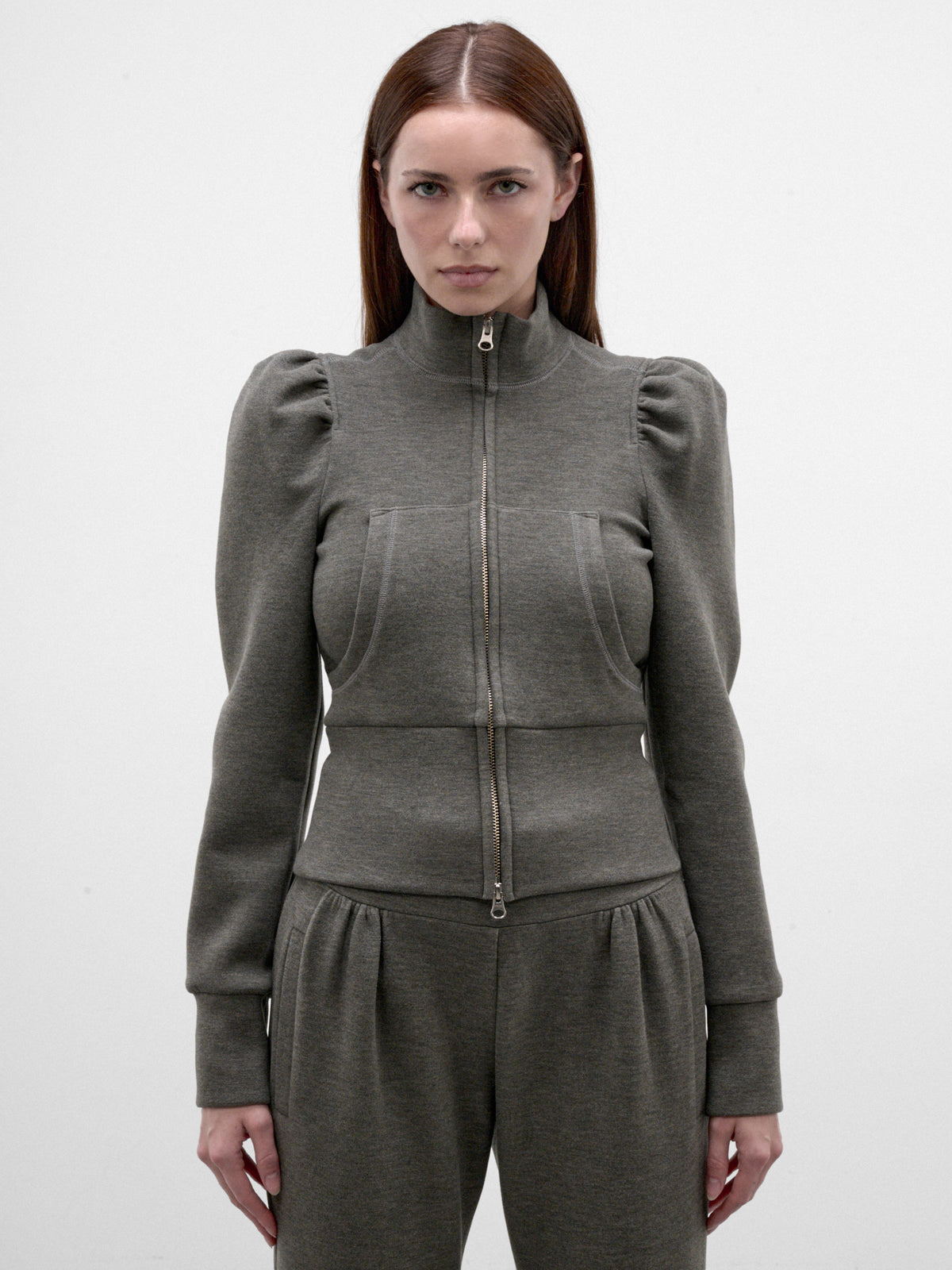 Gray Scuba Track Jacket (RETJ0GRY-RAYE-GREY)