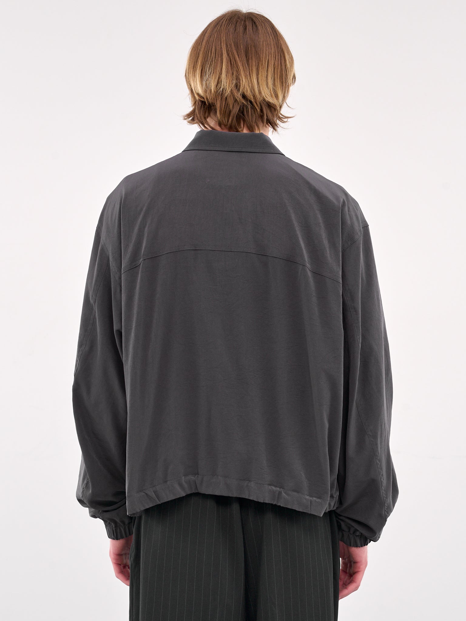 Zip-Up Blouson (RM251-021-CHARCOAL)
