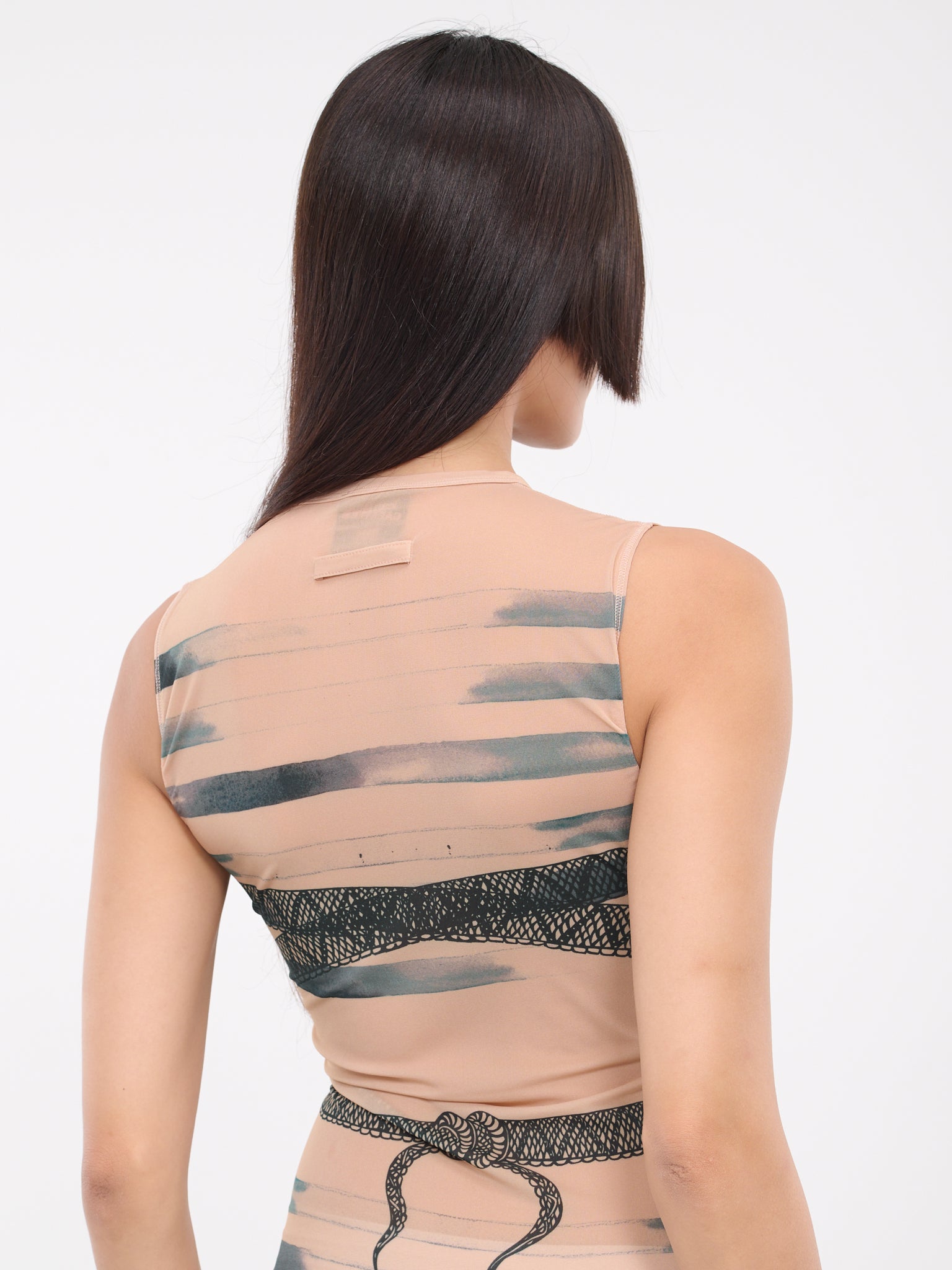 KNWLS Trompe l'oeil Tattoo Dress (RO062-J523-630200-MULTI)