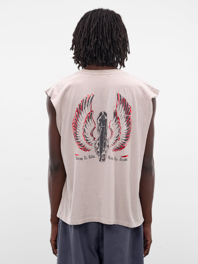 White Rotten To The Core Tank (ROTTEN-TO-THE-CORE-WHITE)