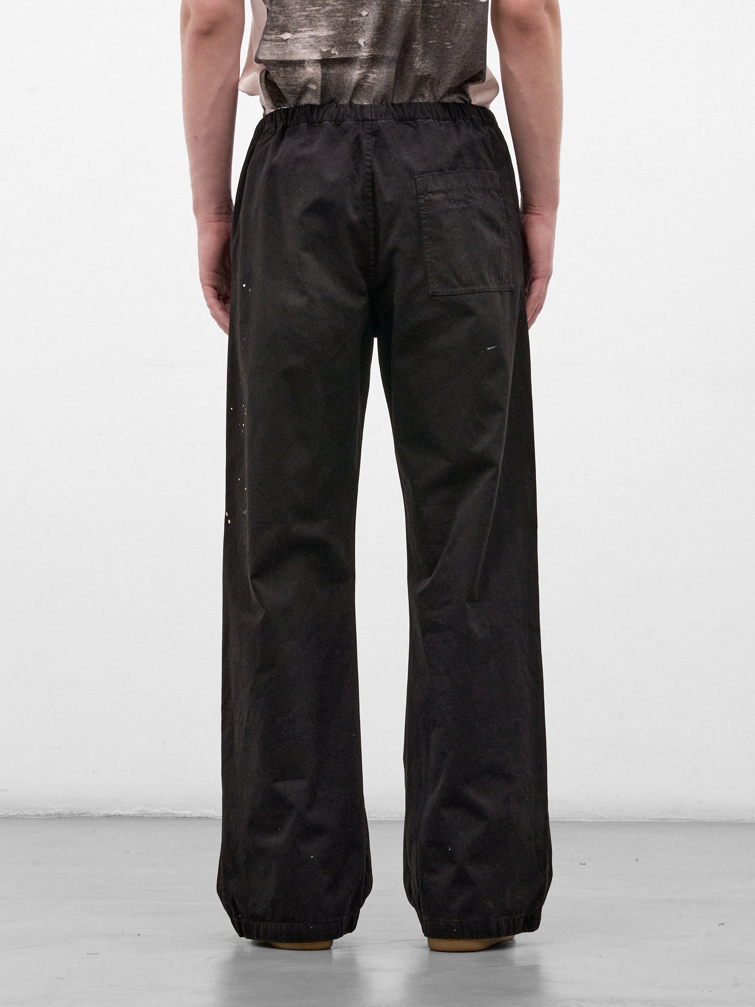Black Cotton Wide Leg Trousers (RW-MN-TROU000010-BLACK)