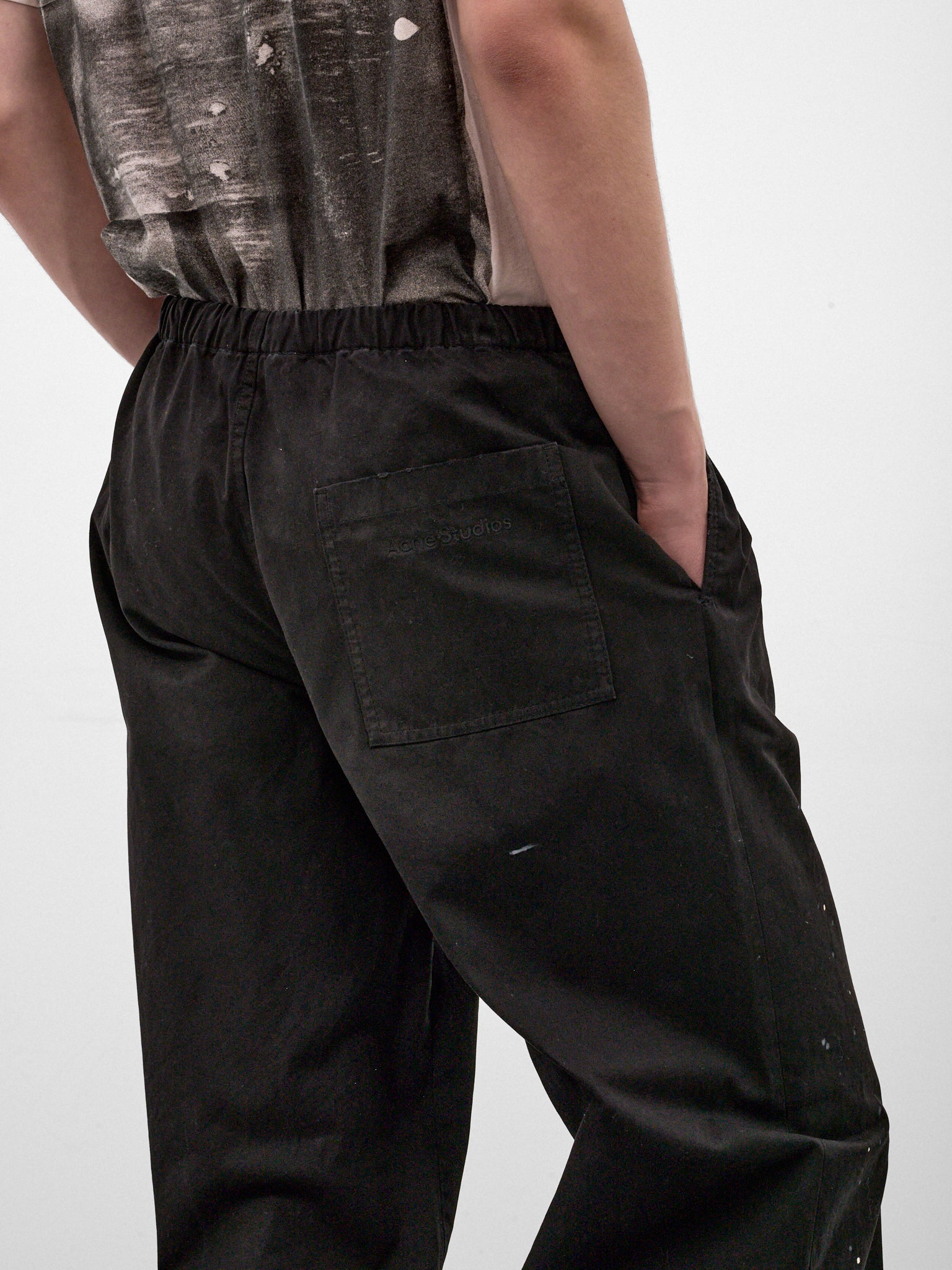 Black Cotton Wide Leg Trousers (RW-MN-TROU000010-BLACK)