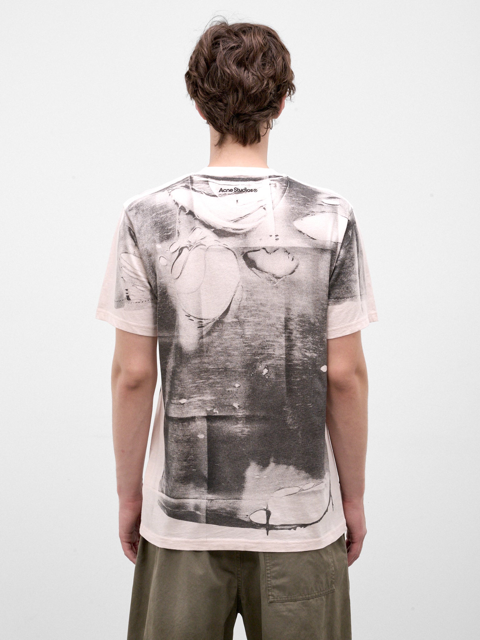 Pink Trompe L'oeil Vintage Tee (RW-MN-TSHI000011-PINK-GREY)