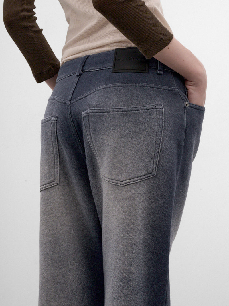 Washed Blue Relaxed Jeans (RW-WN-TROU000055-GREY-MELANGE)