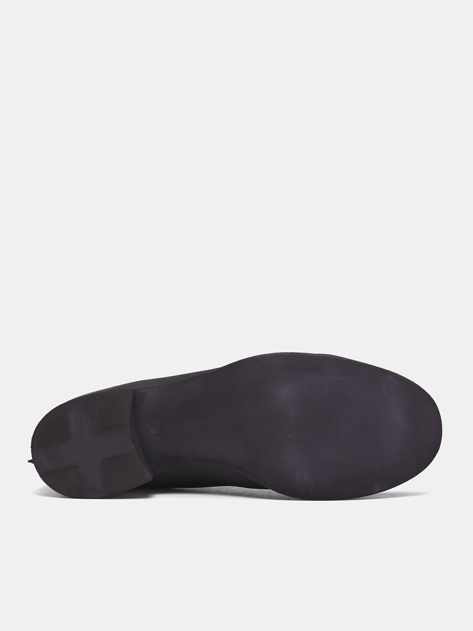 Black Leather Back Zip Boots (S1N2Z-VA-1-5-BLACK)