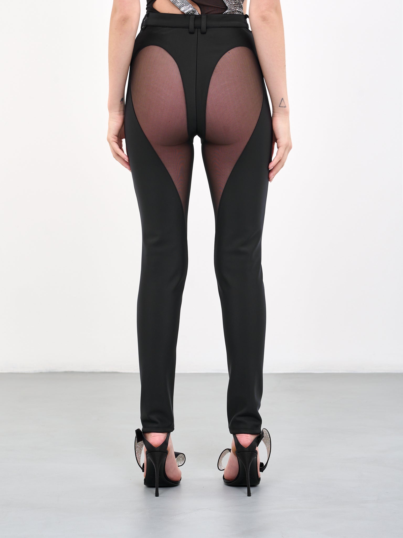 Bonded Illusion Trousers (S1PA0387691-PA0387-BLACK-BLACK)