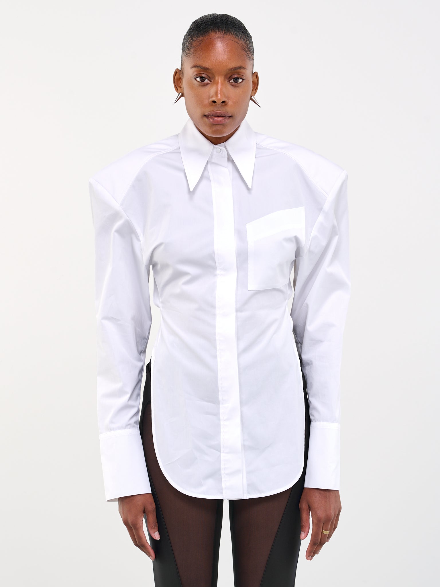 MUGLER Structured Shirt | H.Lorenzo