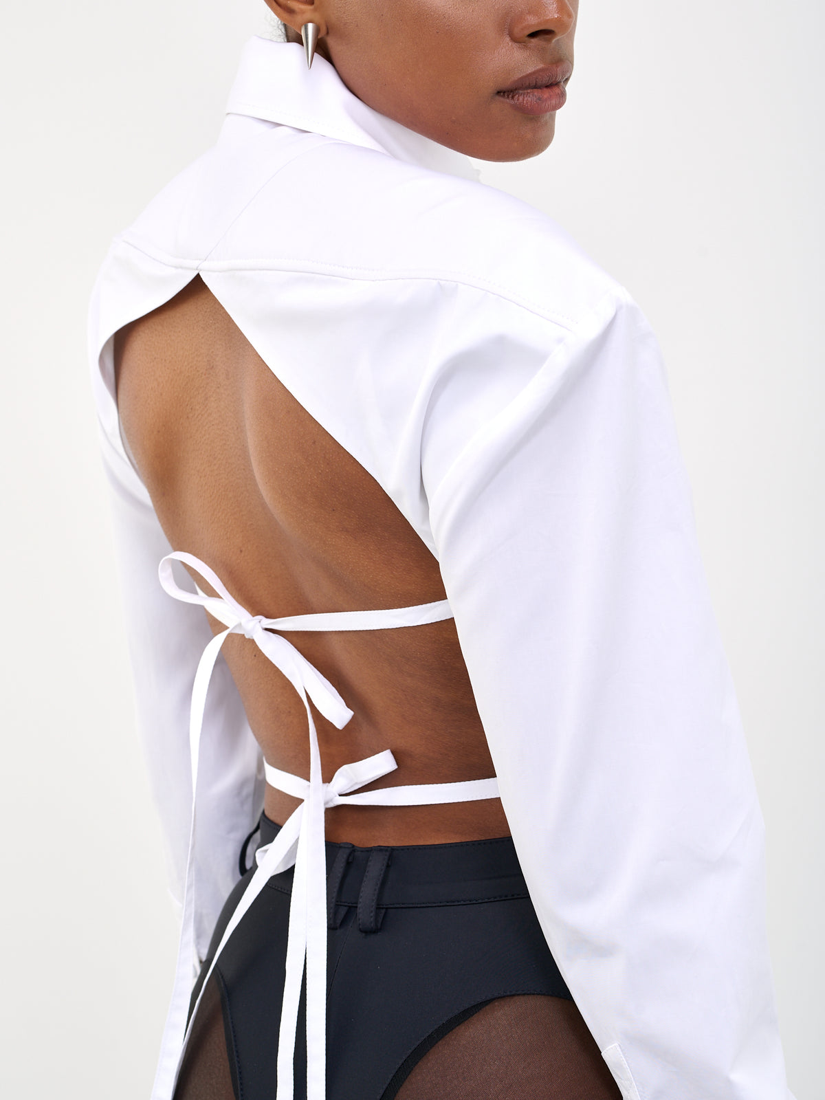 MUGLER Structured Shirt | H.Lorenzo - detail 2