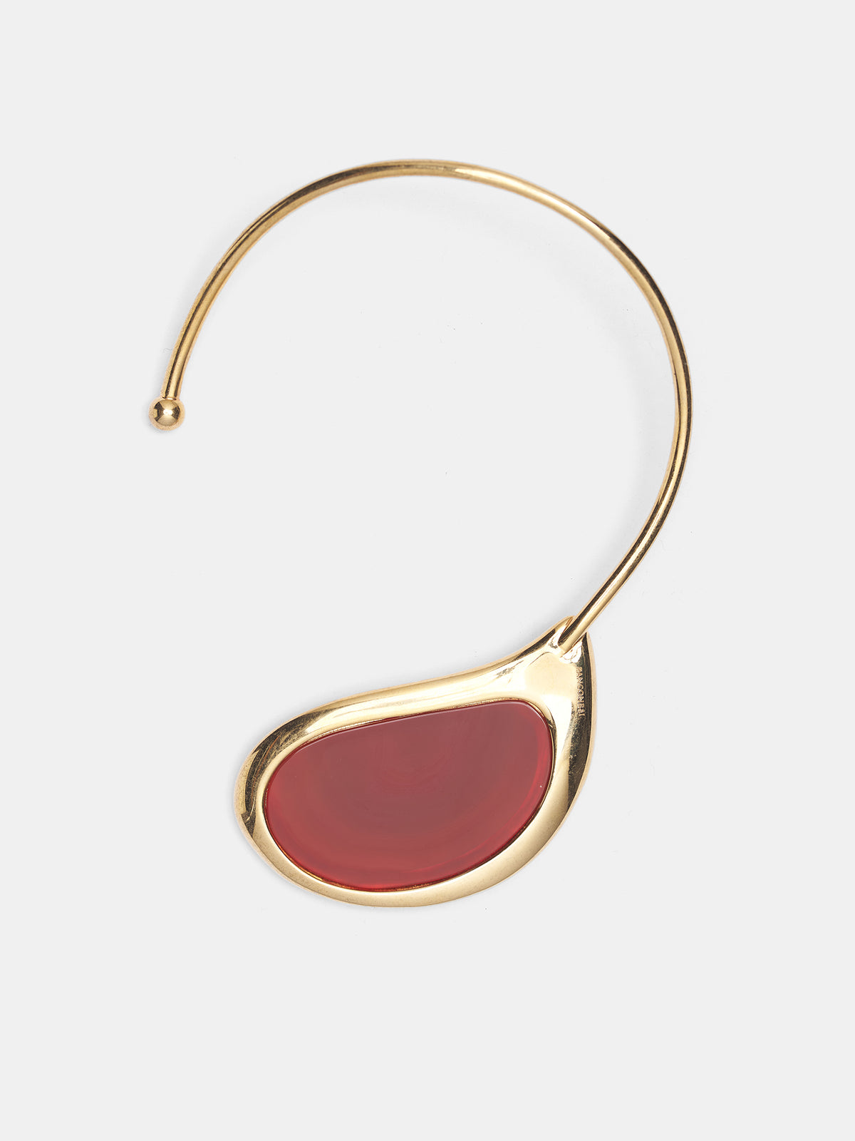 Gold Red Agate Dusk Choker (S26-NE001-S-RED-AGATE)