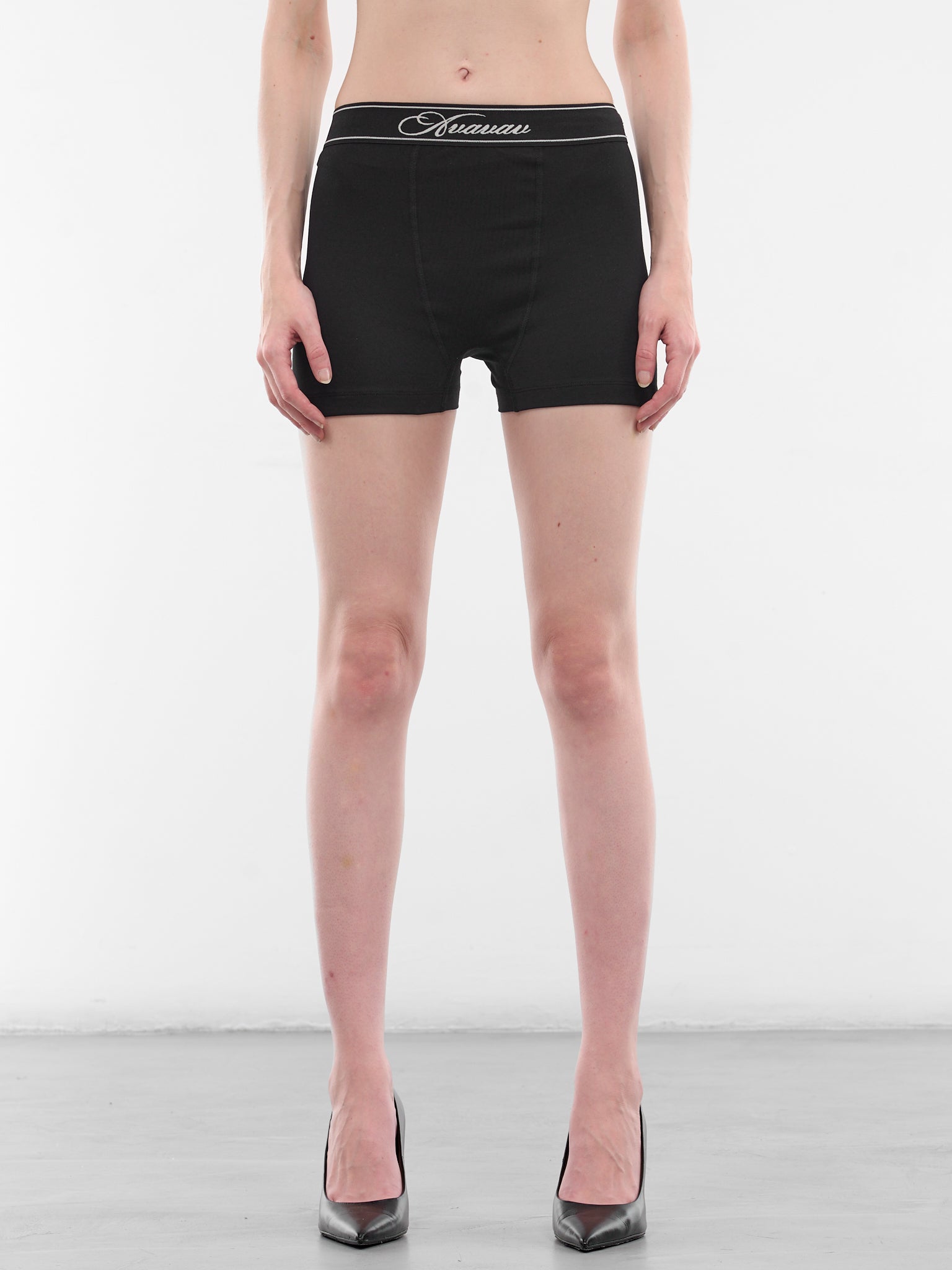 AVAVAV Black Boxer Shorts | H.Lorenzo - front