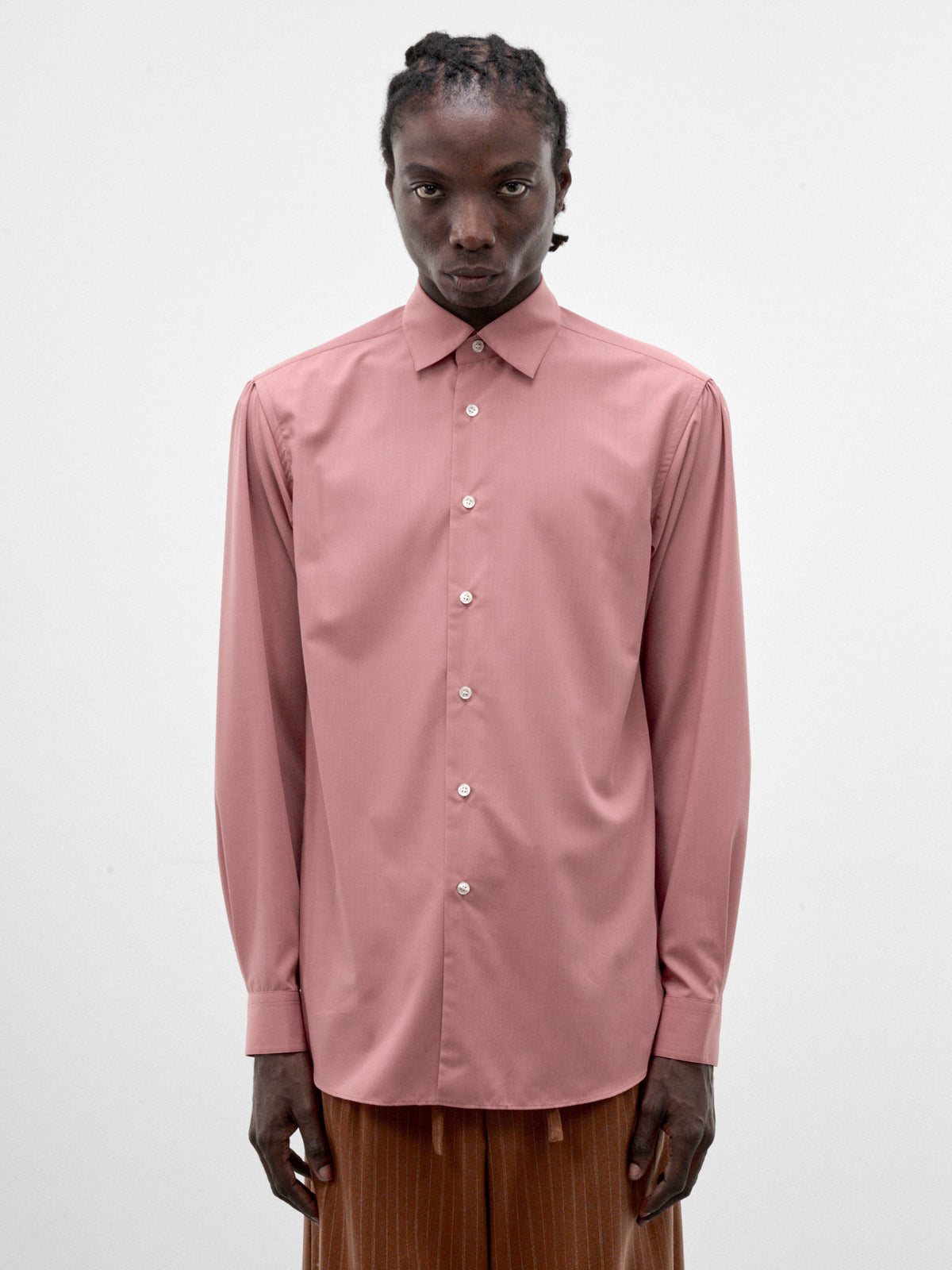 Pink Manica Camicia Dress Shirt (S26AW01SH-MANICA-PINK)