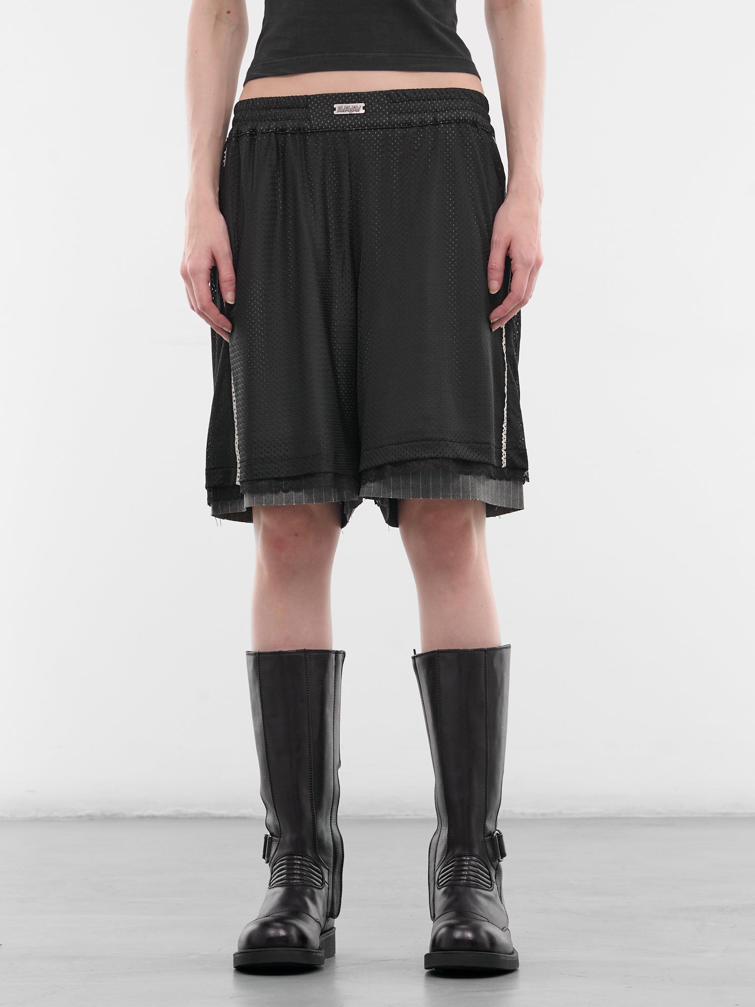 AVAVAV Layered Mesh Shorts | H.Lorenzo - front