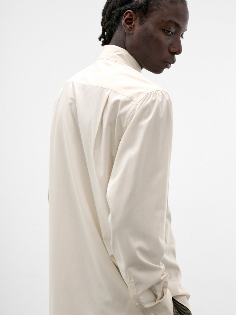 Beige Manica Camicia Dress Shirt (S26AW01SH-MANICA-BEIGE)