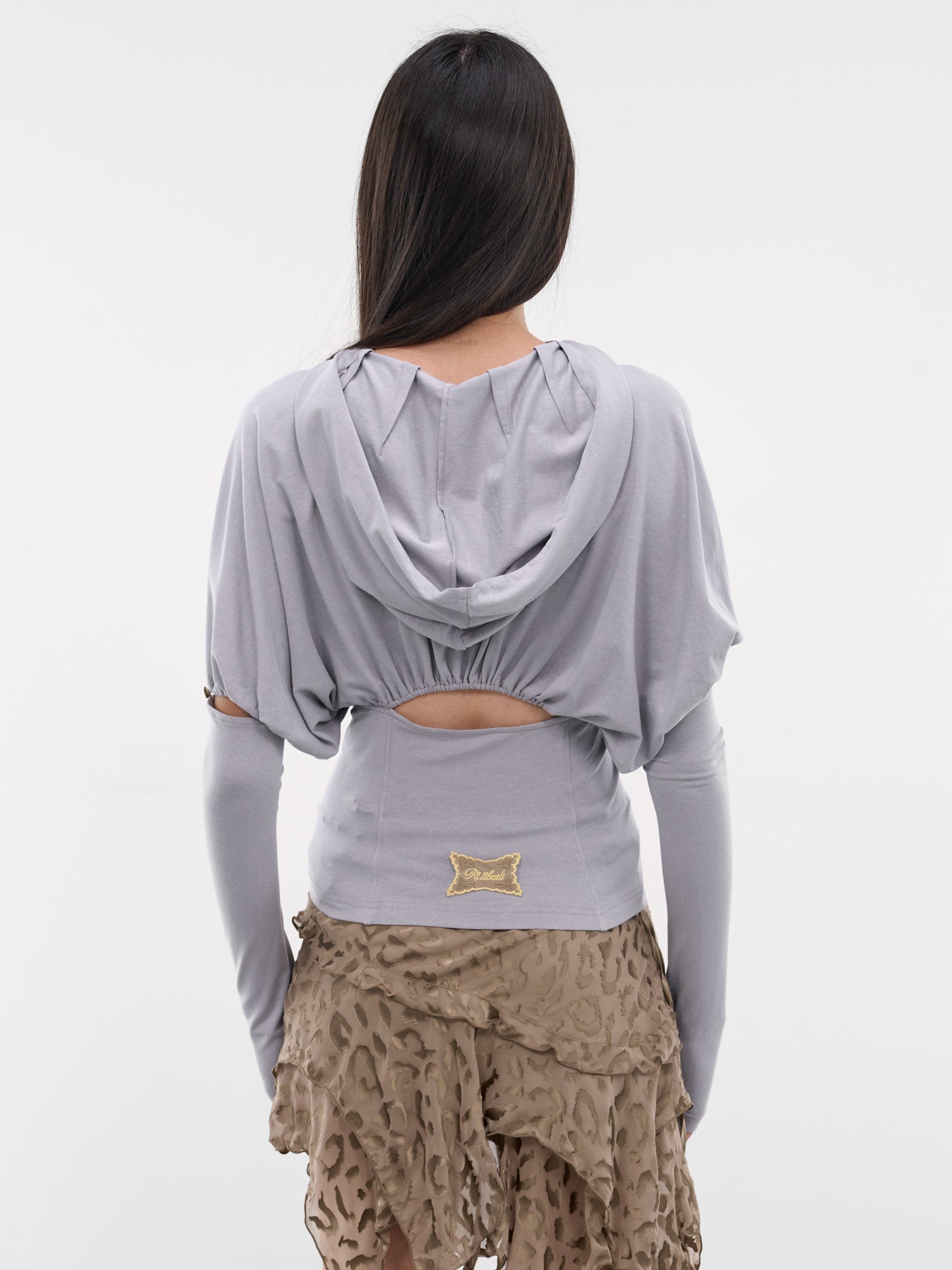 Detachable Sleeve Combo Hooded Jacket (S26WV09MB-MISTY-BLUE)