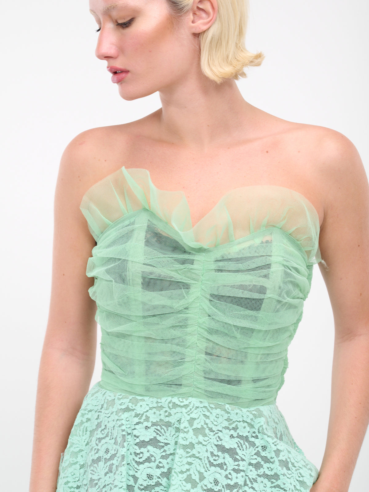 Nylon Dress (S29DG0003-S49543-MINT-GREEN)
