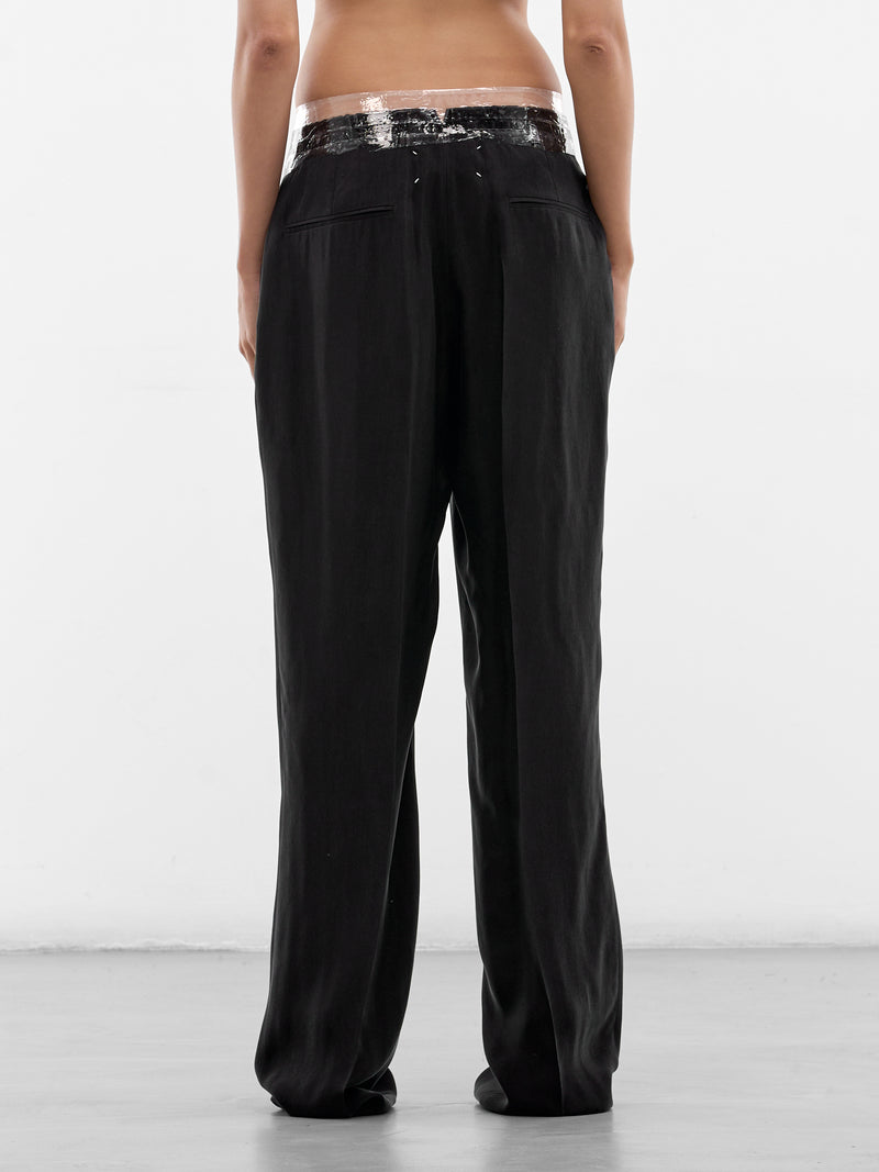 MAISON MARGIELA Tape Waist Trousers | H.Lorenzo - back