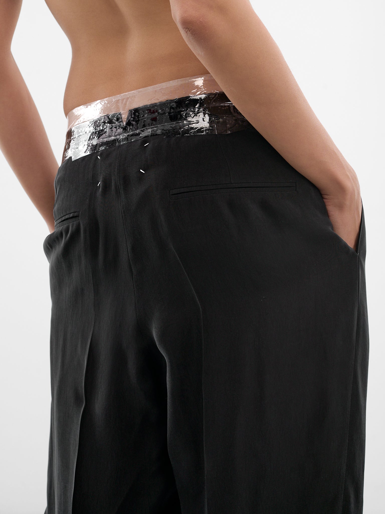 MAISON MARGIELA Tape Waist Trousers | H.Lorenzo - detail 1
