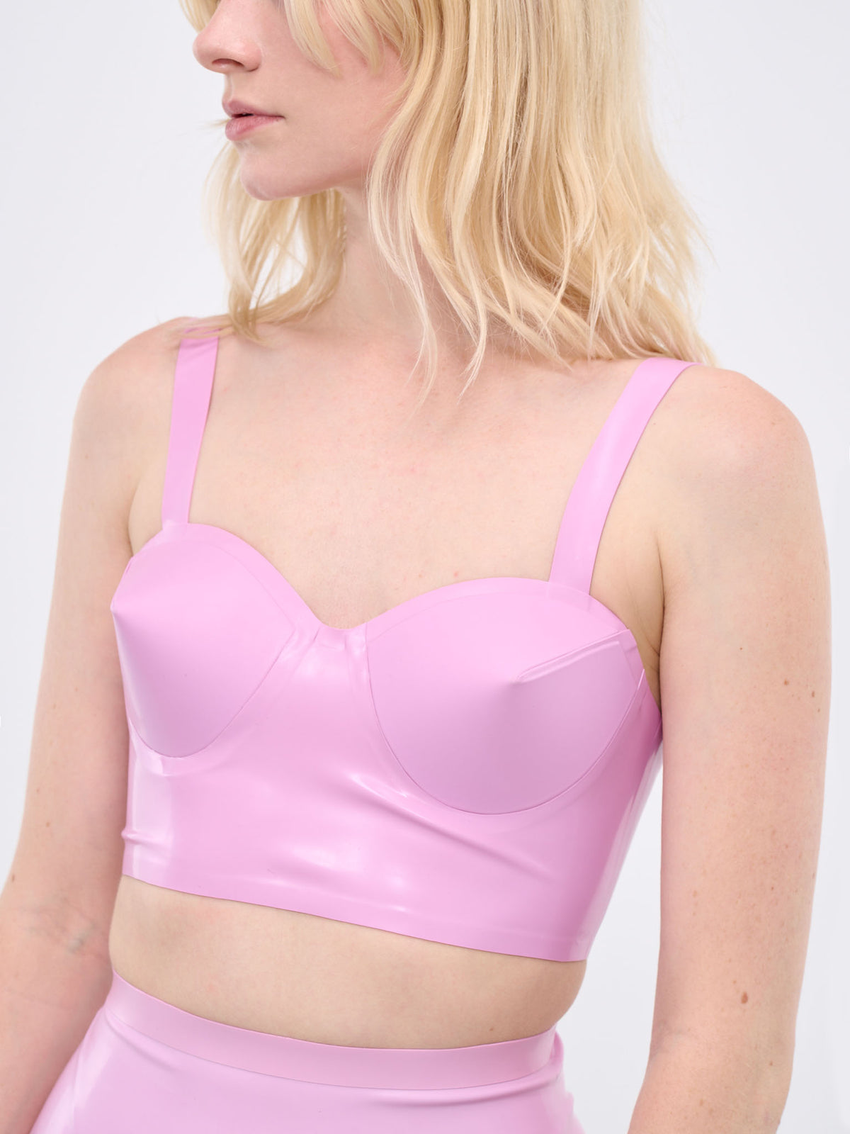 Latex Top (S29RJ00032-SV0259-391-PINK)