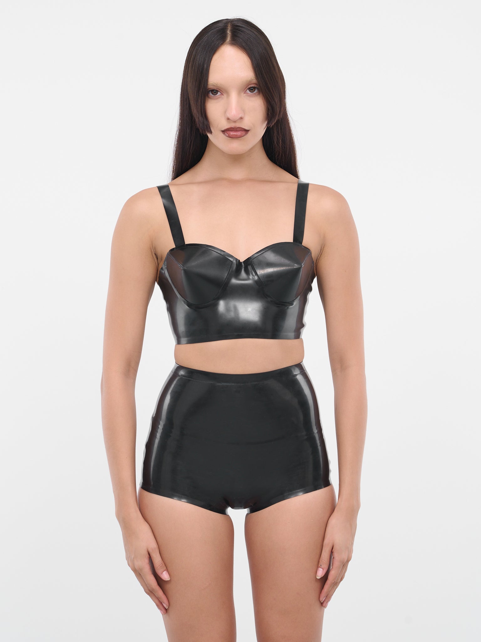 Latex Top (S29RJ0039-SV0259-900-BLACK)