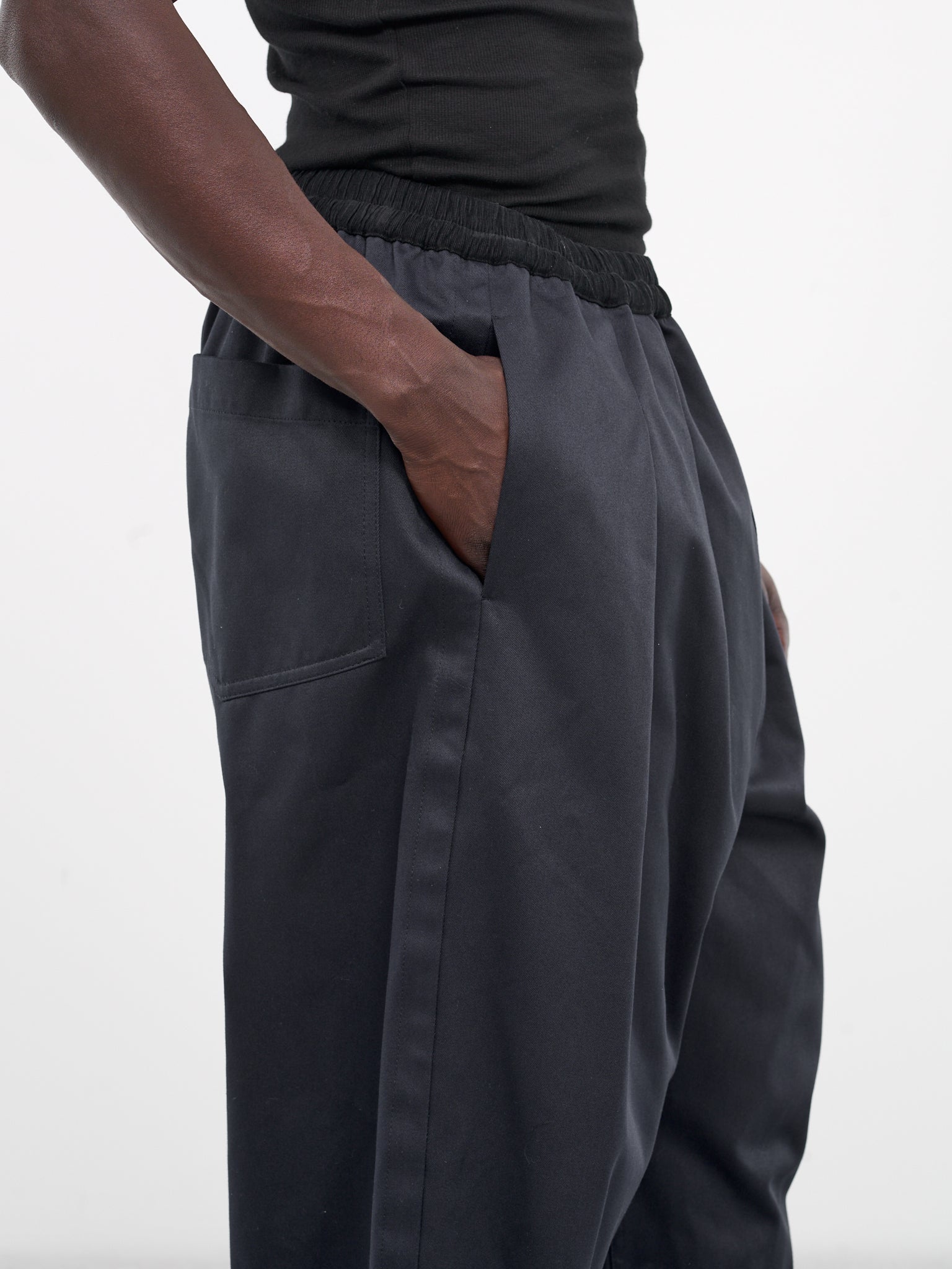 Elasticated Trousers (S30KA0626-M35156-BLACK)