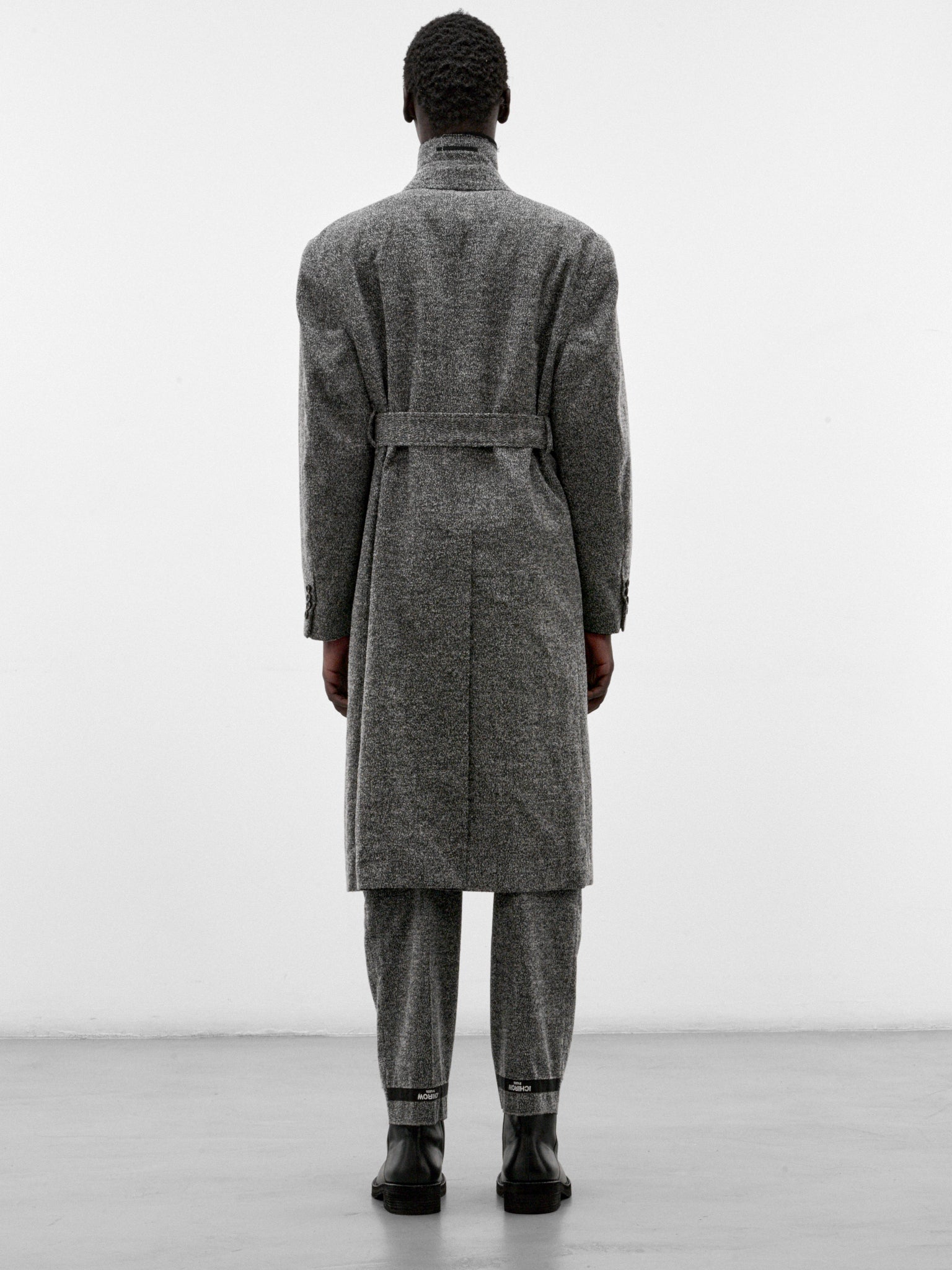 Gray Wool Overcoat (S30PD0125-GREY)