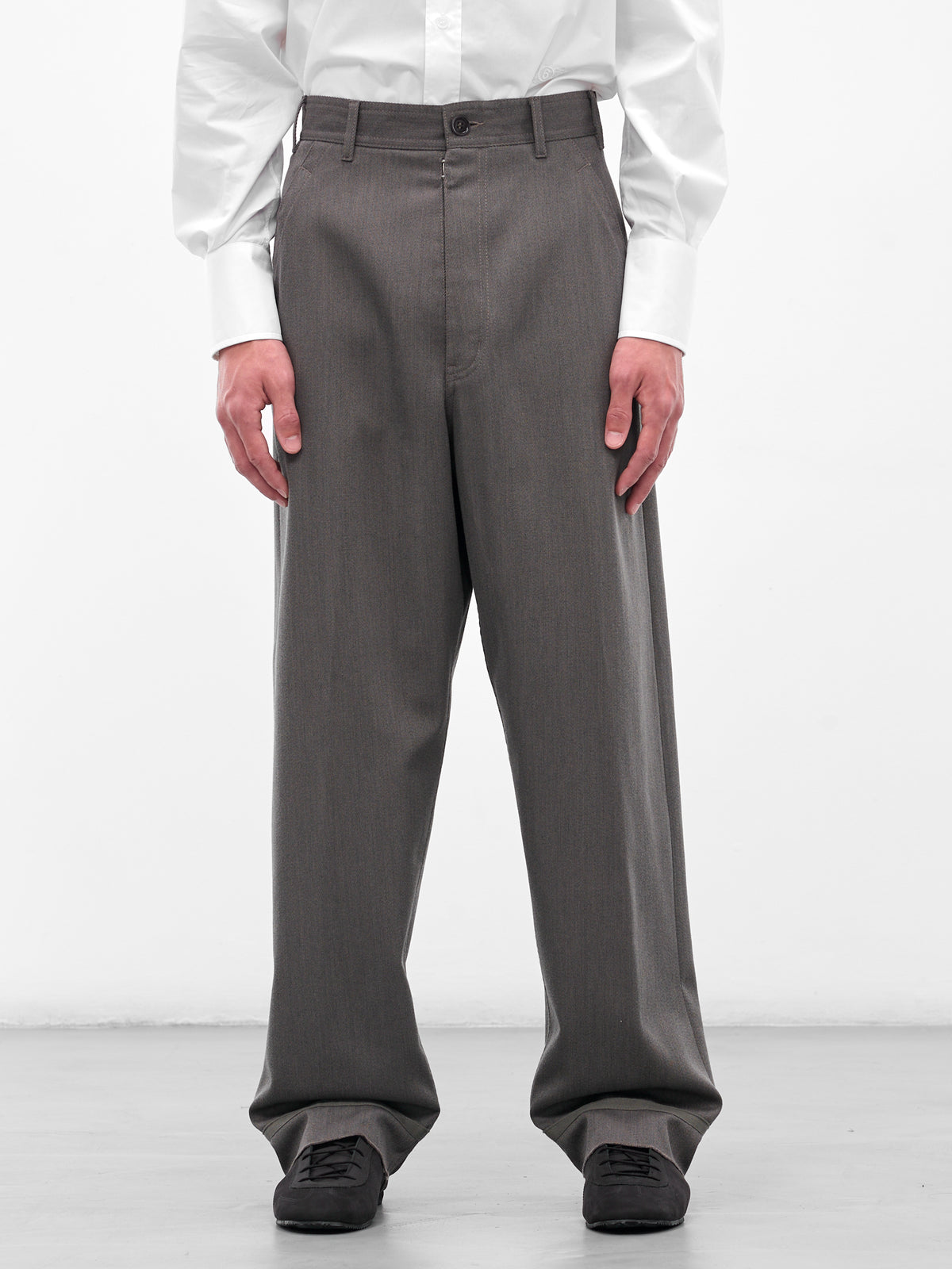 MAISON MARGIELA Wool Tailored Jeans | H.Lorenzo - front
