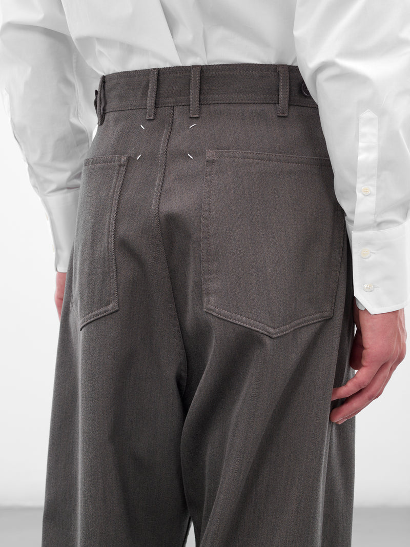 MAISON MARGIELA Wool Tailored Jeans | H.Lorenzo - detail 2