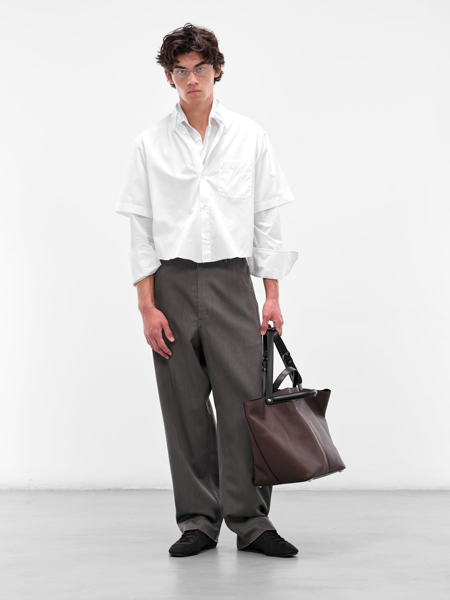 MAISON MARGIELA Wool Tailored Jeans | H.Lorenzo - styled